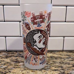 Brand New Catstudio Collegiate Glass - FSU Florida State University